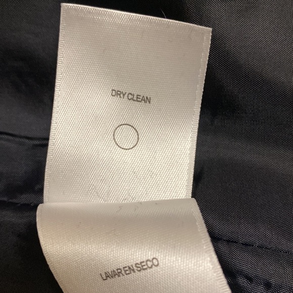 ☃️Liz Claiborne Womens Duffle Hooded Toggle Coat Wool Blend - Navy Blue (Large) - Picture 9 of 14